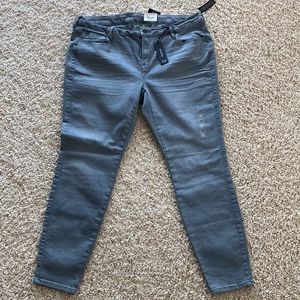 ANA jeggings Dark Grey Sz 16 NWT